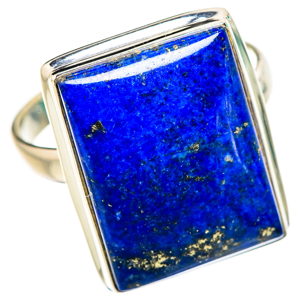 Lapis Lazuli Rings handcrafted by Anasilvercos - RING132263 - Photo 2