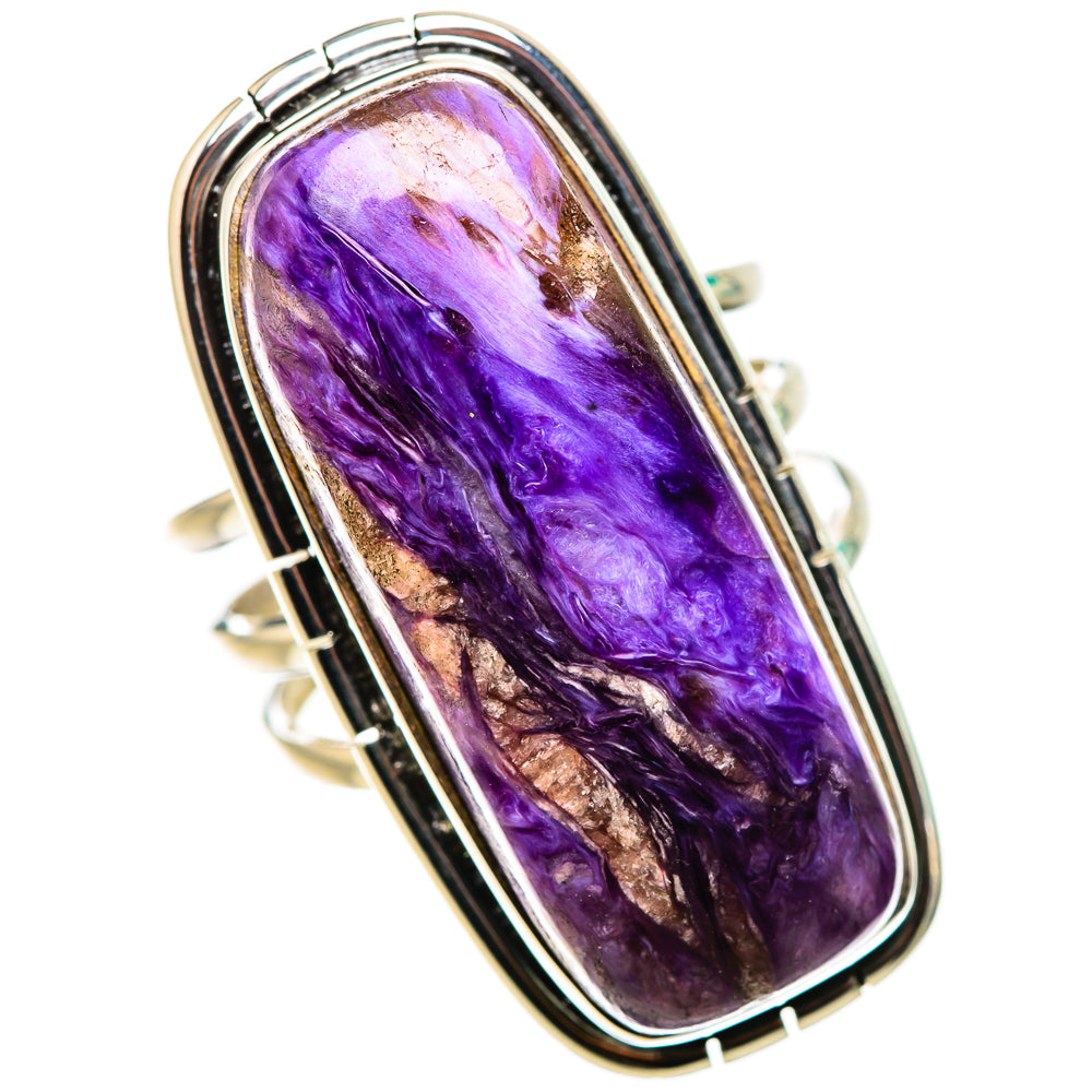 Charoite Rings handcrafted by Anasilvercos - RING132276 - Photo 2