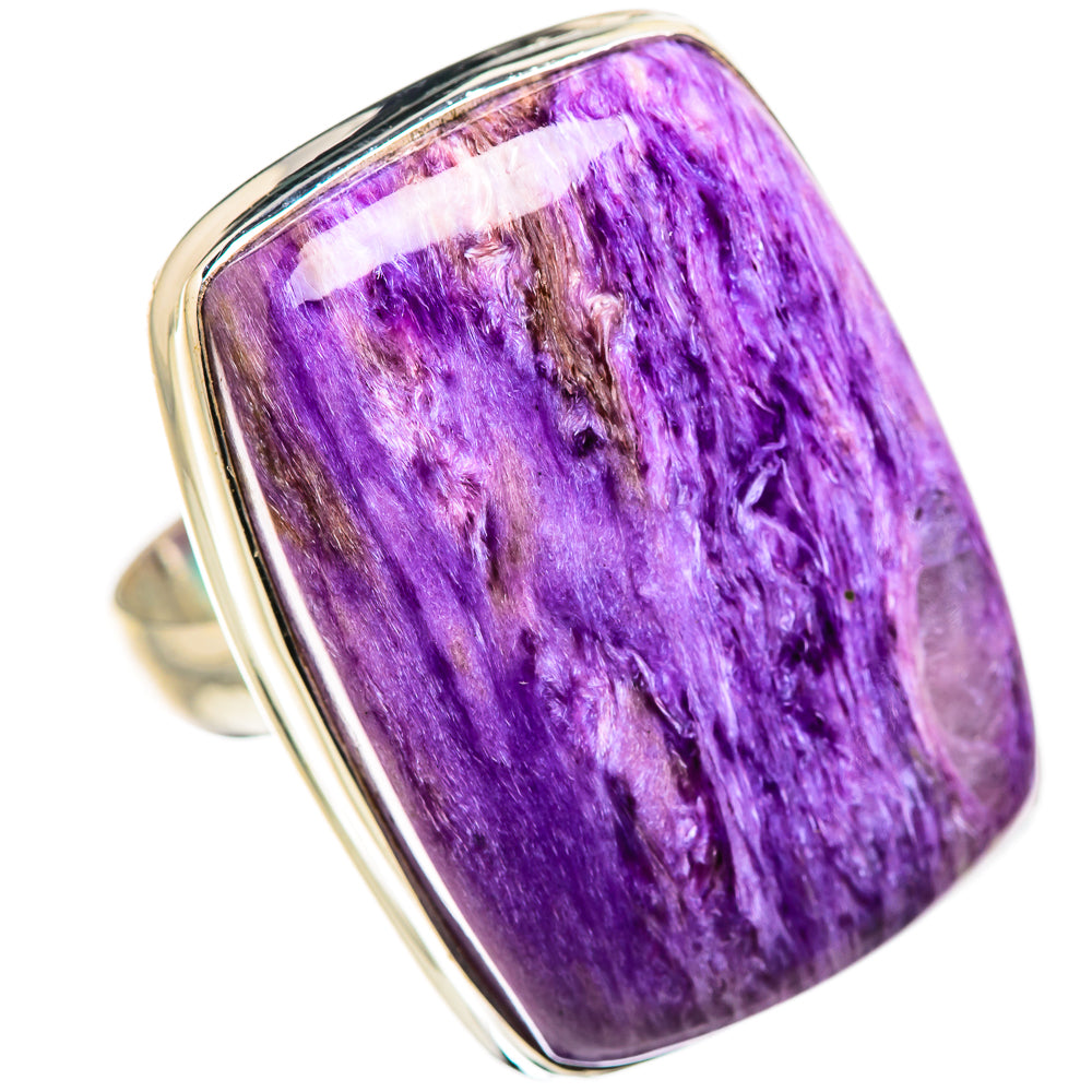 Charoite Rings handcrafted by Anasilvercos - RING132298 - Photo 2