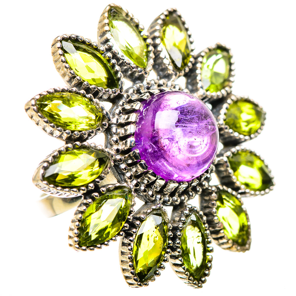 Amethyst Rings handcrafted by Anasilvercos - RING132332 - Photo 2