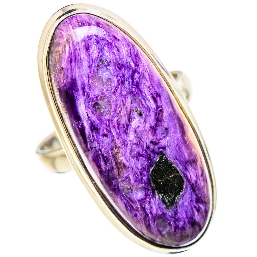 Charoite Rings handcrafted by Anasilvercos - RING132336 - Photo 2