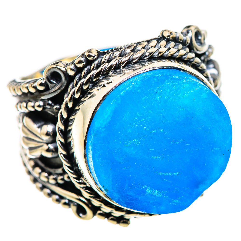 Smithsonite Rings handcrafted by Anasilvercos - RING132351 - Photo 2