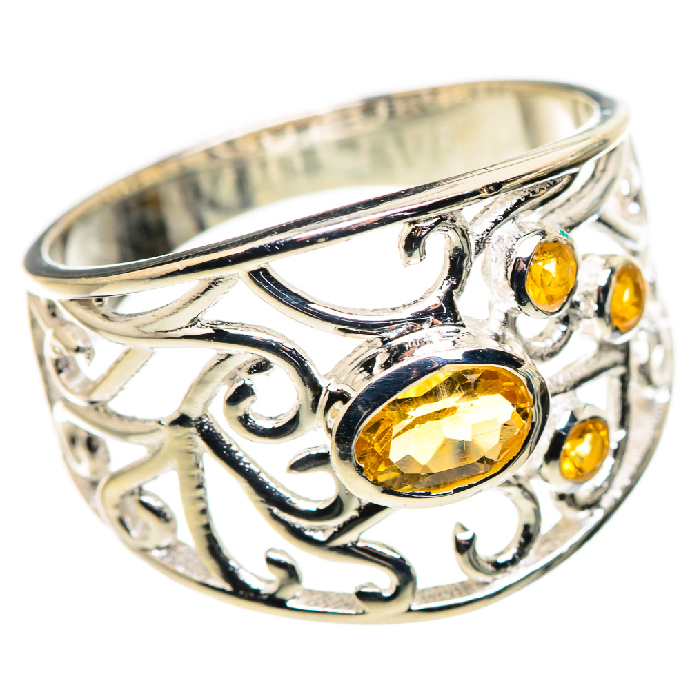 Citrine Rings handcrafted by Anasilvercos - RING132356 - Photo 2