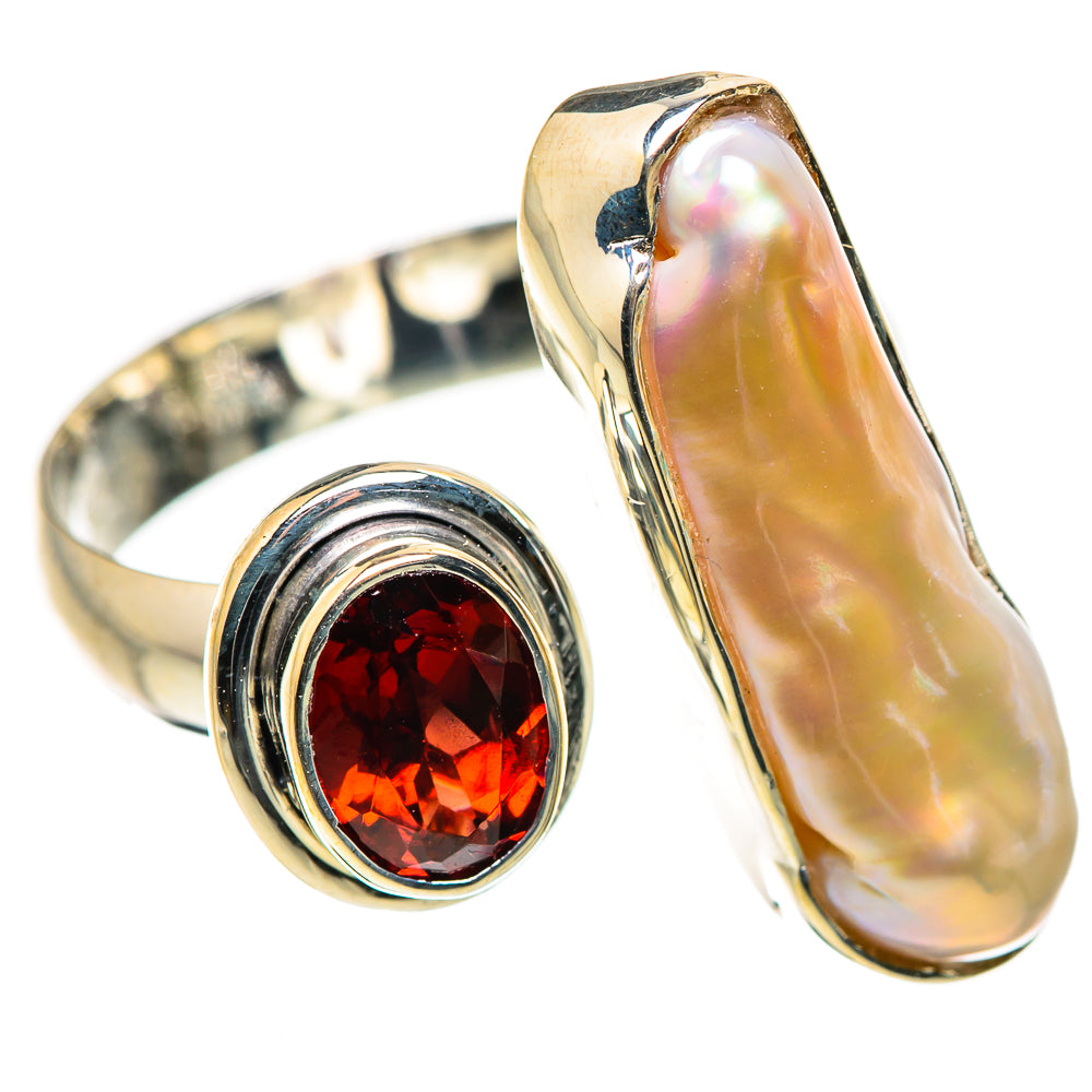 Biwa Pearl Rings handcrafted by Anasilvercos - RING132360 - Photo 2