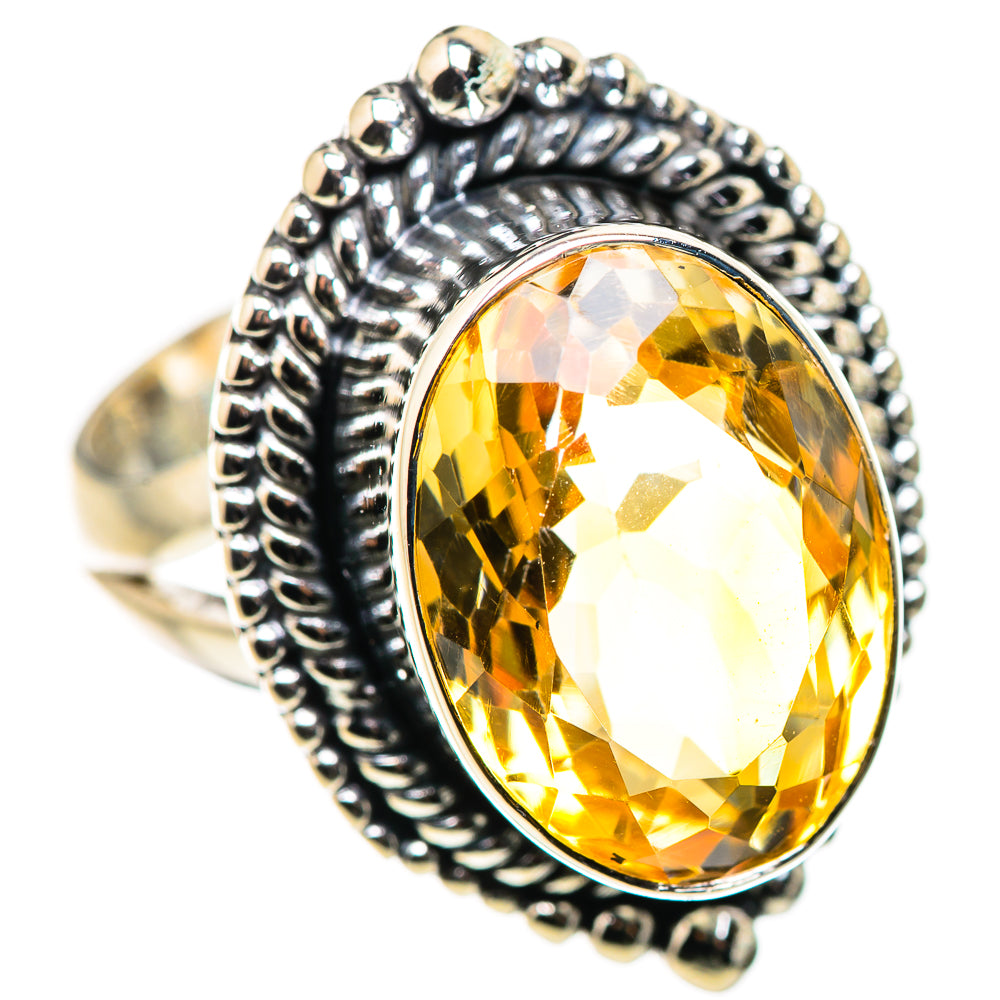 Citrine Rings handcrafted by Anasilvercos - RING132377 - Photo 2
