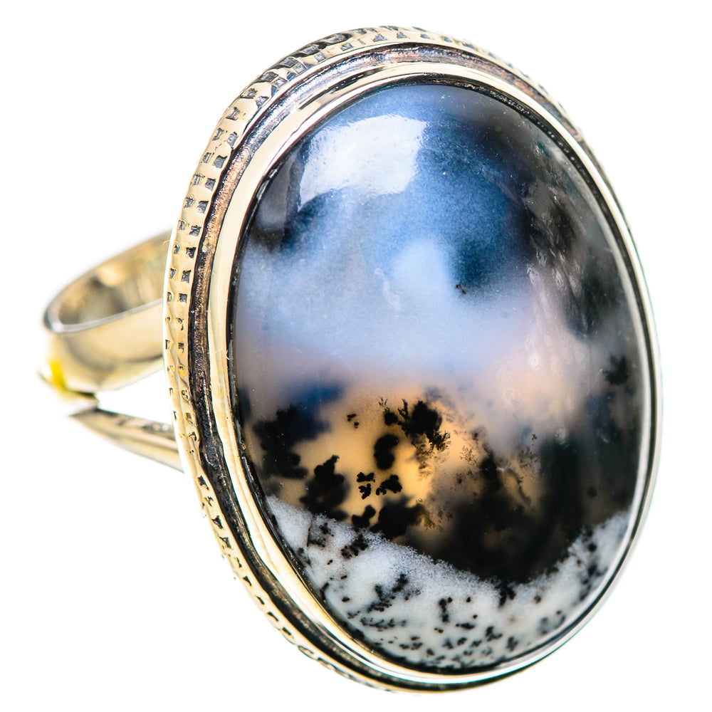 Dendritic Opal Rings handcrafted by Anasilvercos - RING132385 - Photo 2