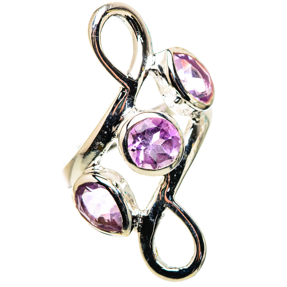 Amethyst Rings handcrafted by Anasilvercos - RING132401 - Photo 2