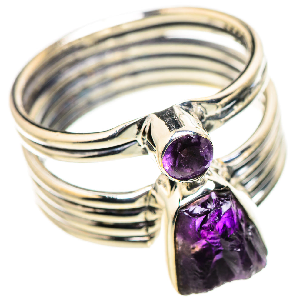 Amethyst Rings handcrafted by Anasilvercos - RING132440 - Photo 2