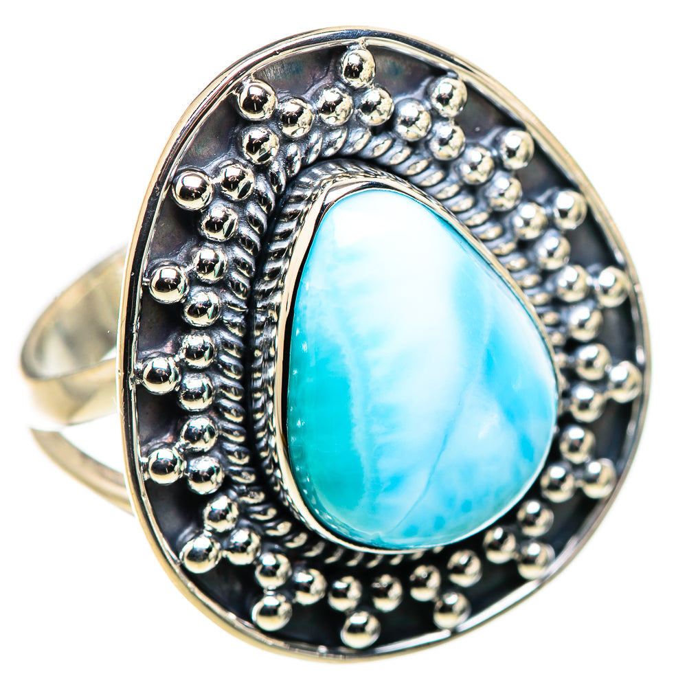 Larimar Rings handcrafted by Anasilvercos - RING132445 - Photo 2