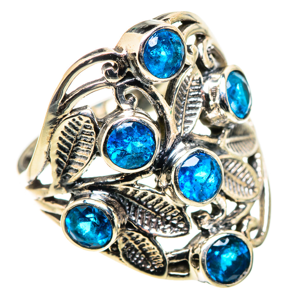 Swiss Blue Topaz Rings handcrafted by Anasilvercos - RING132464 - Photo 2