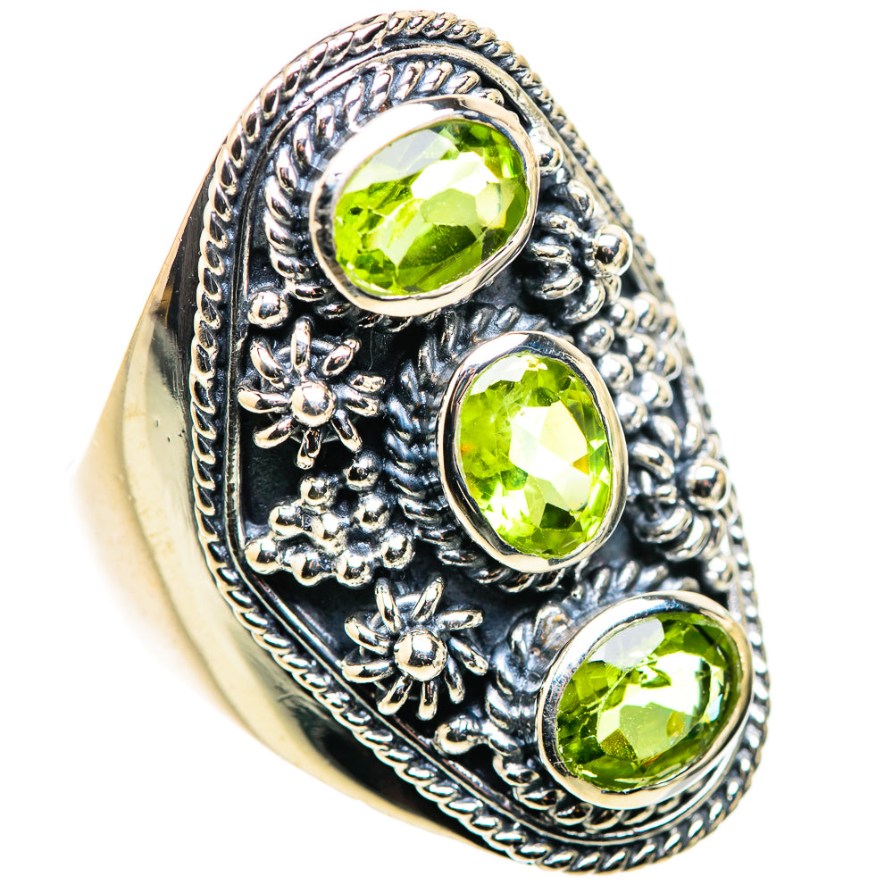 Peridot Rings handcrafted by Anasilvercos - RING132467 - Photo 2