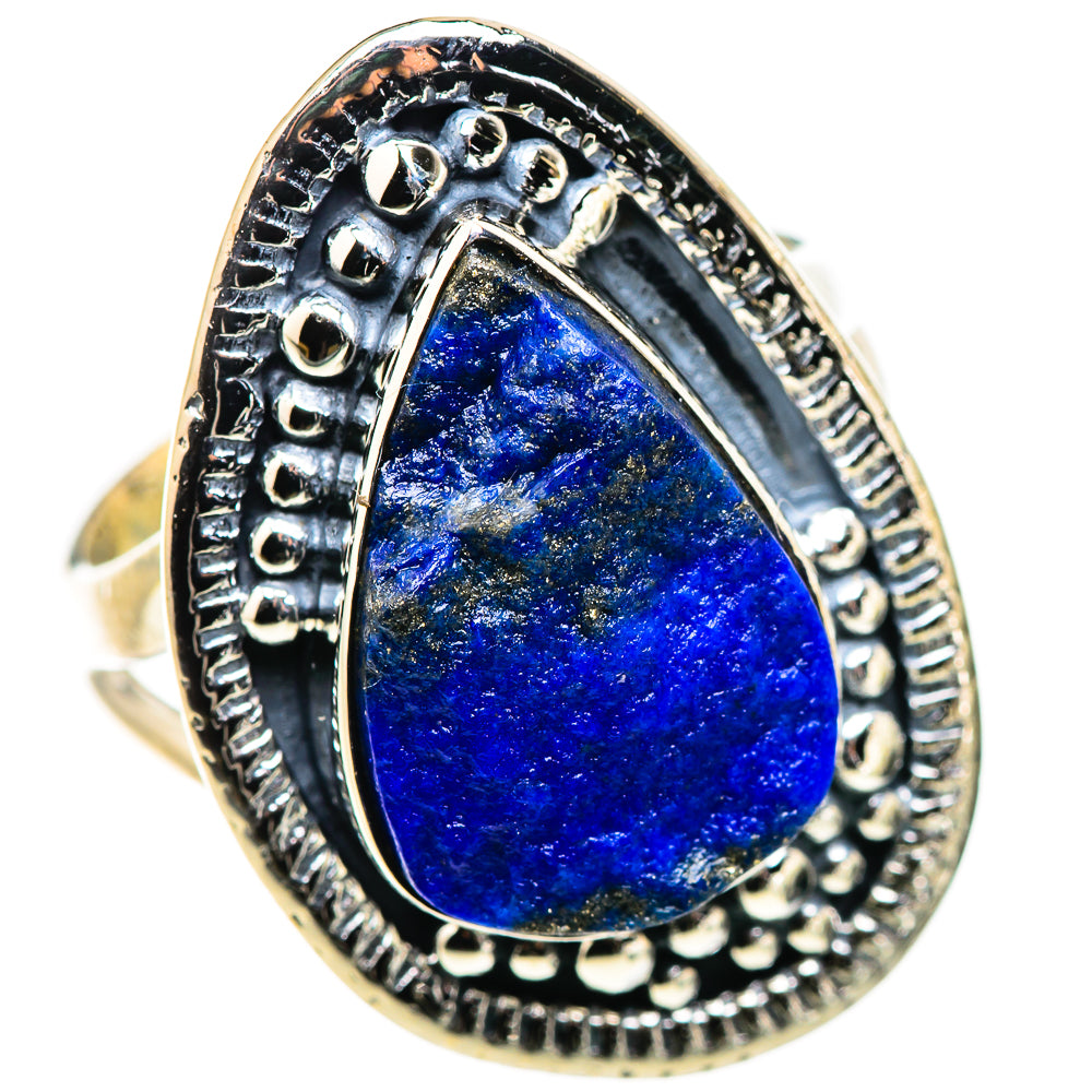 Lapis Lazuli Rings handcrafted by Anasilvercos - RING132515 - Photo 2
