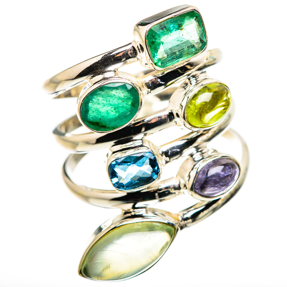 Prehnite Rings handcrafted by Anasilvercos - RING132542 - Photo 2