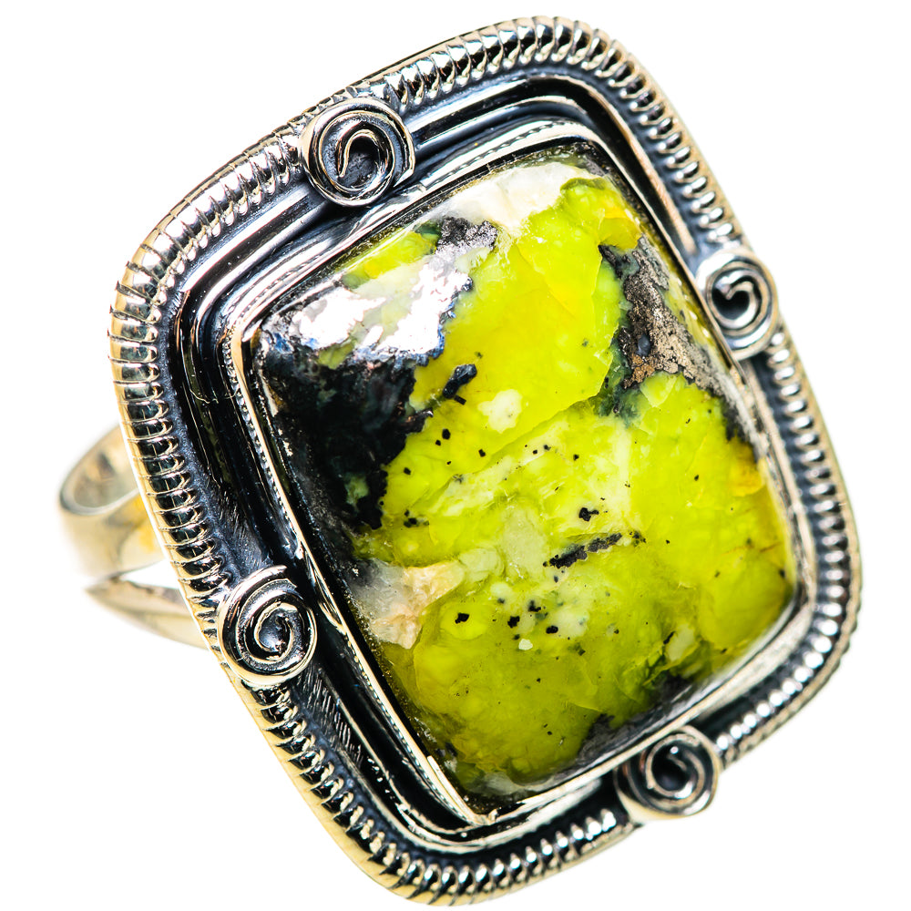 Rainforest Jasper Rings handcrafted by Anasilvercos - RING132561 - Photo 2