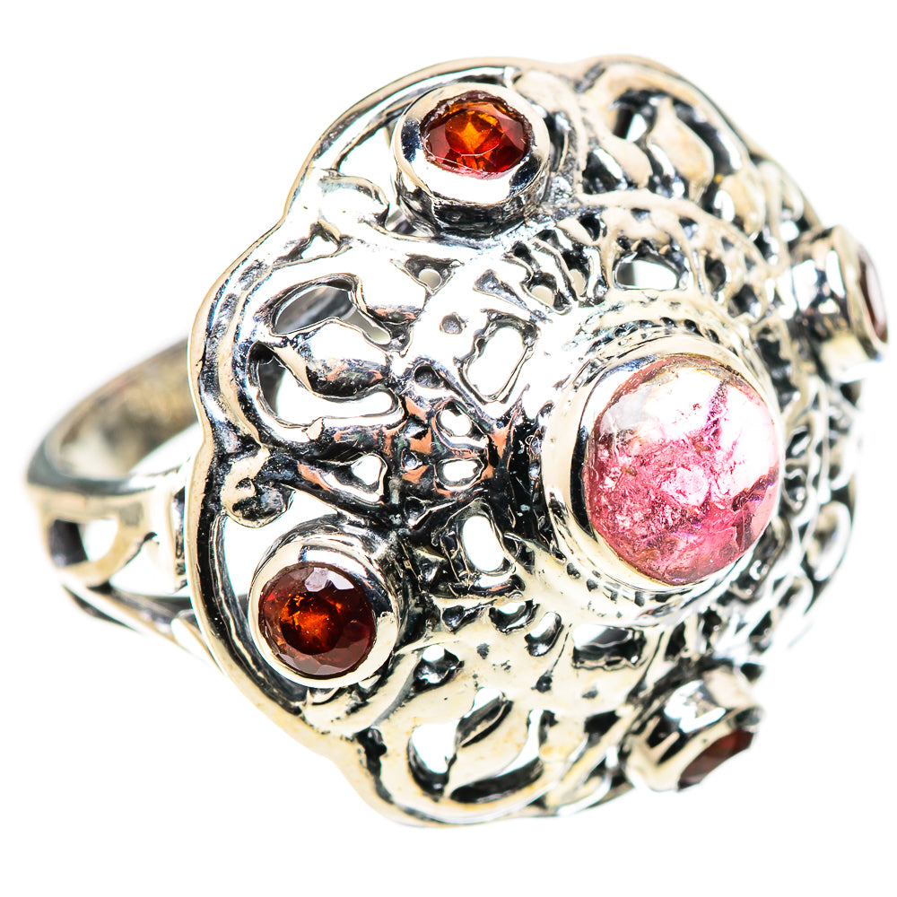 Pink Tourmaline Rings handcrafted by Anasilvercos - RING132571 - Photo 2