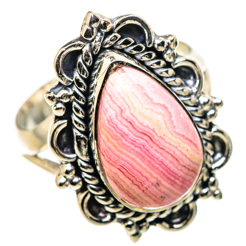 Rhodochrosite Rings handcrafted by Anasilvercos - RING132590 - Photo 2