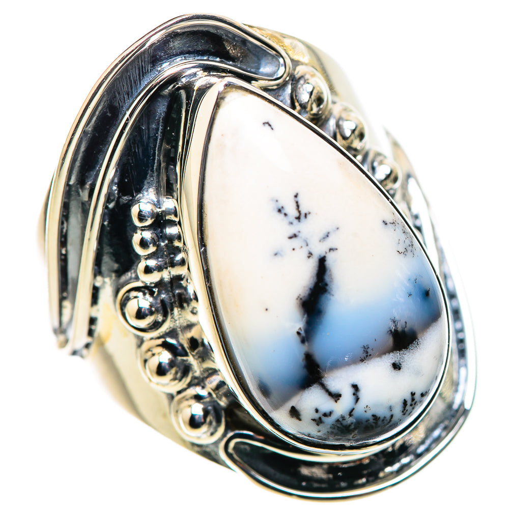 Dendritic Opal Rings handcrafted by Anasilvercos - RING132595 - Photo 2