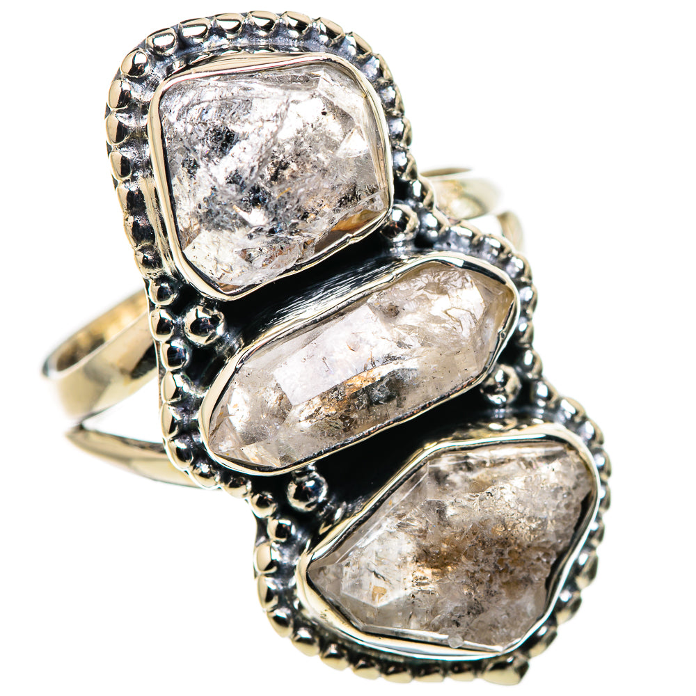 Herkimer Diamond Rings handcrafted by Anasilvercos - RING132596 - Photo 2