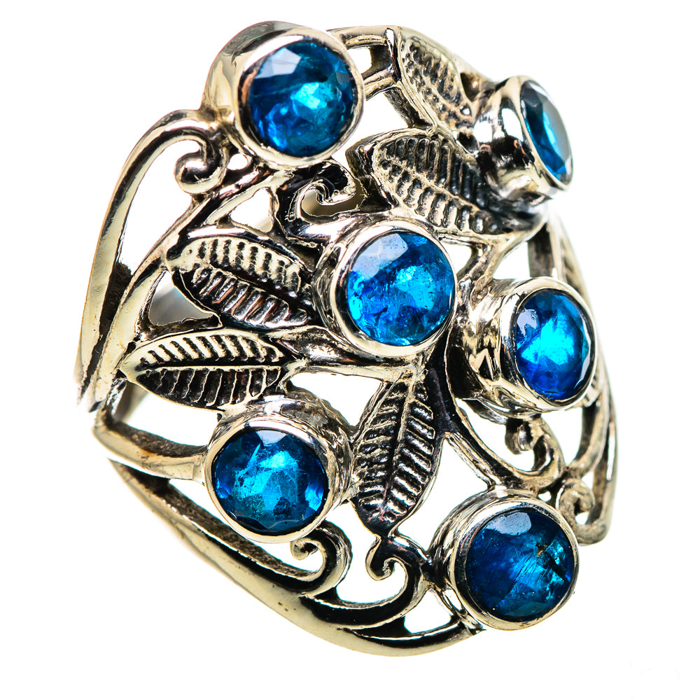 Swiss Blue Topaz Rings handcrafted by Anasilvercos - RING132645 - Photo 2