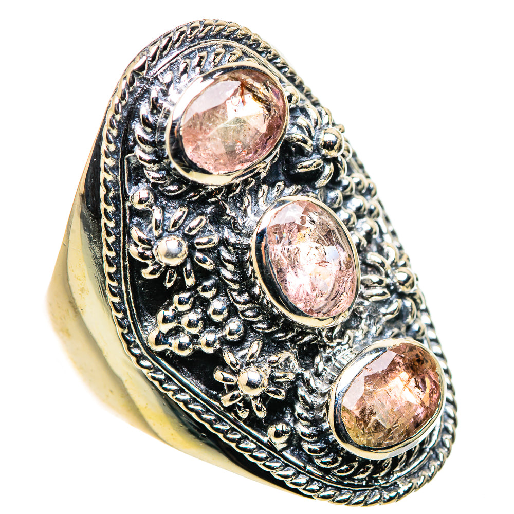 Rose Quartz Rings handcrafted by Anasilvercos - RING132700 - Photo 2