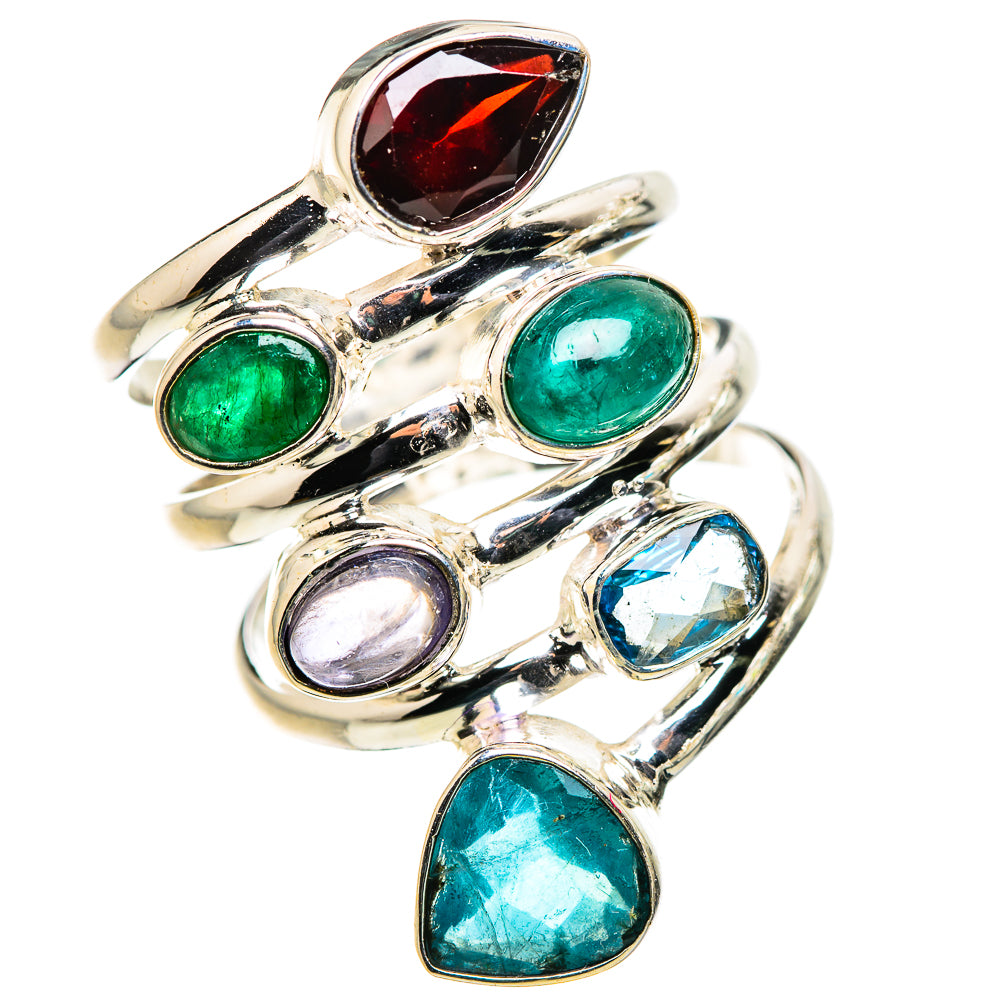 Blue Quartz Rings handcrafted by Anasilvercos - RING132735 - Photo 2