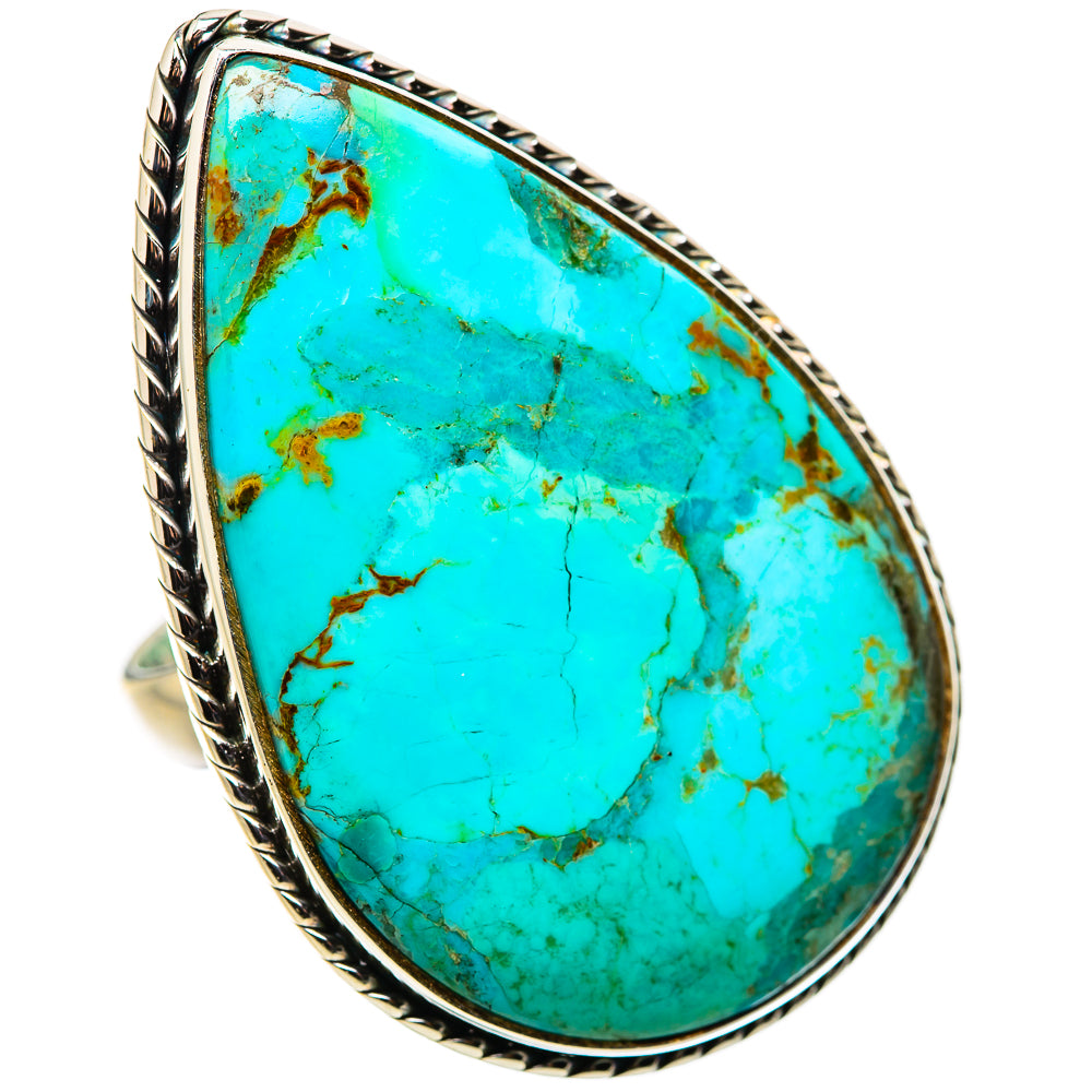 Chrysocolla Rings handcrafted by Anasilvercos - RING132746 - Photo 2