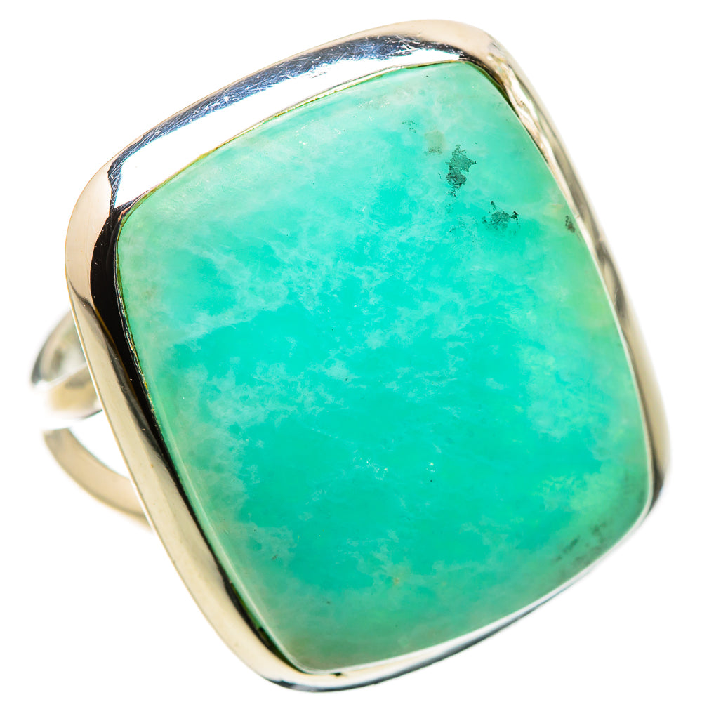 Amazonite Rings handcrafted by Anasilvercos - RING132752 - Photo 2