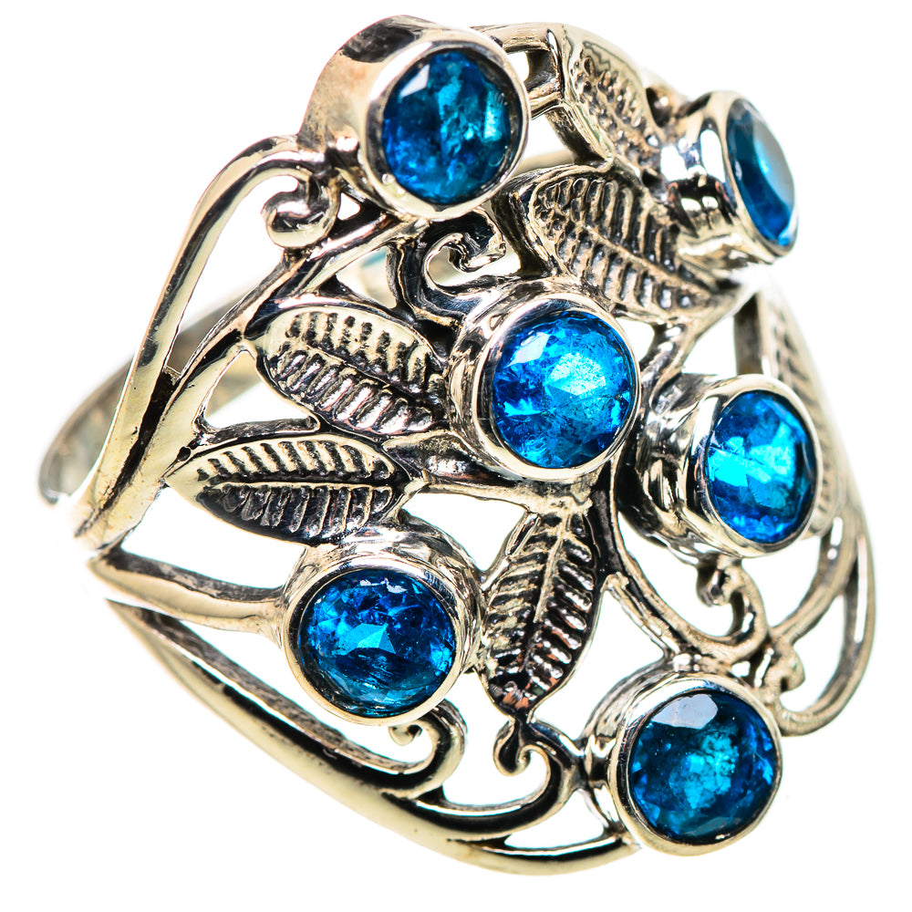 Swiss Blue Topaz Rings handcrafted by Anasilvercos - RING132765 - Photo 2