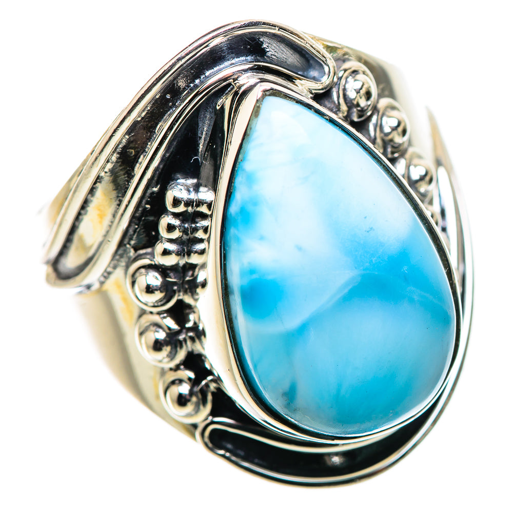 Larimar Rings handcrafted by Anasilvercos - RING132766 - Photo 2