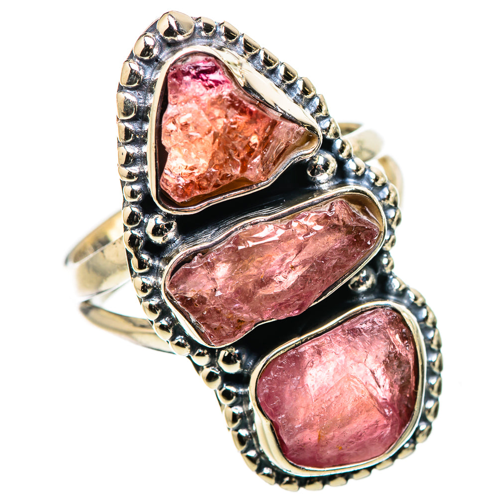 Rose Quartz Rings handcrafted by Anasilvercos - RING132776 - Photo 2