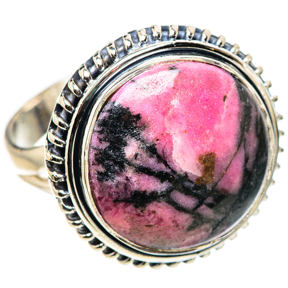 Rhodonite Rings handcrafted by Anasilvercos - RING132777 - Photo 2
