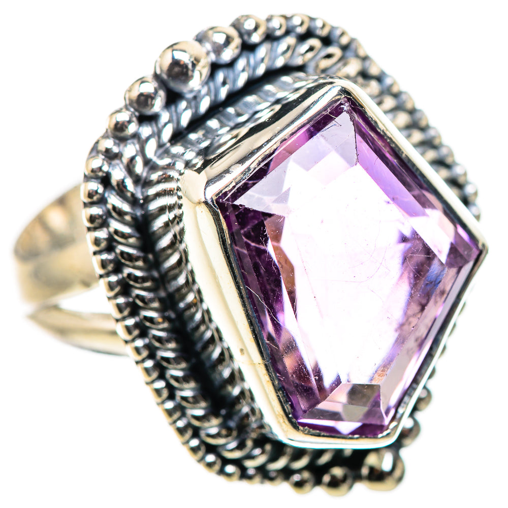 Amethyst Rings handcrafted by Anasilvercos - RING132809 - Photo 2
