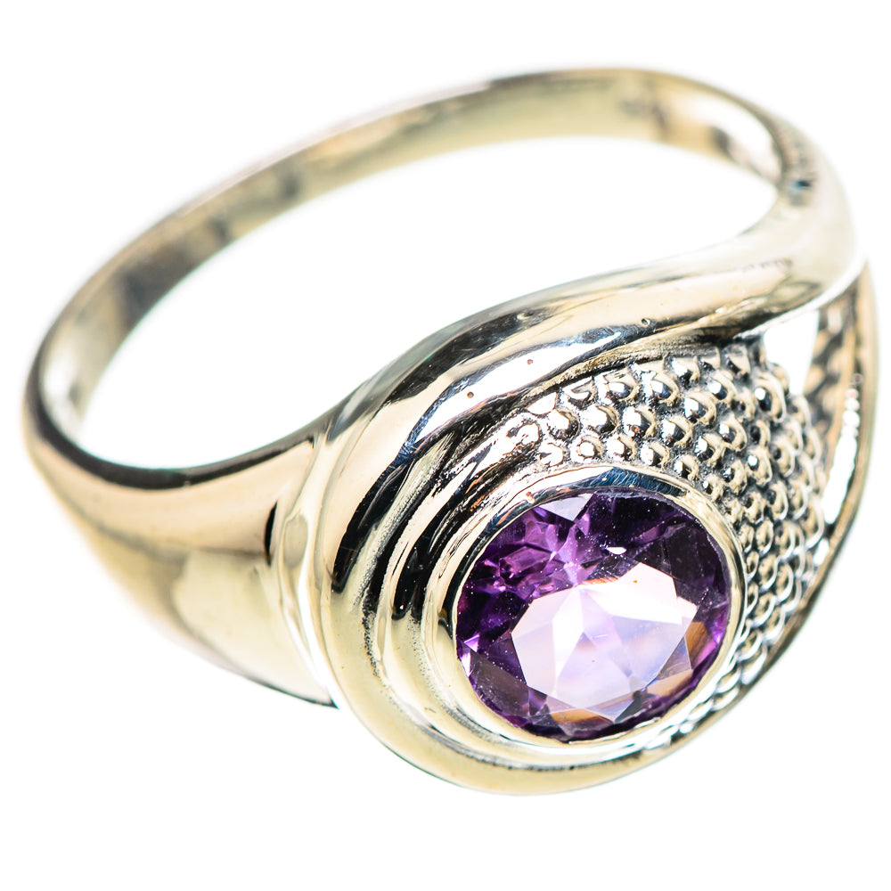 Amethyst Rings handcrafted by Anasilvercos - RING132810 - Photo 2