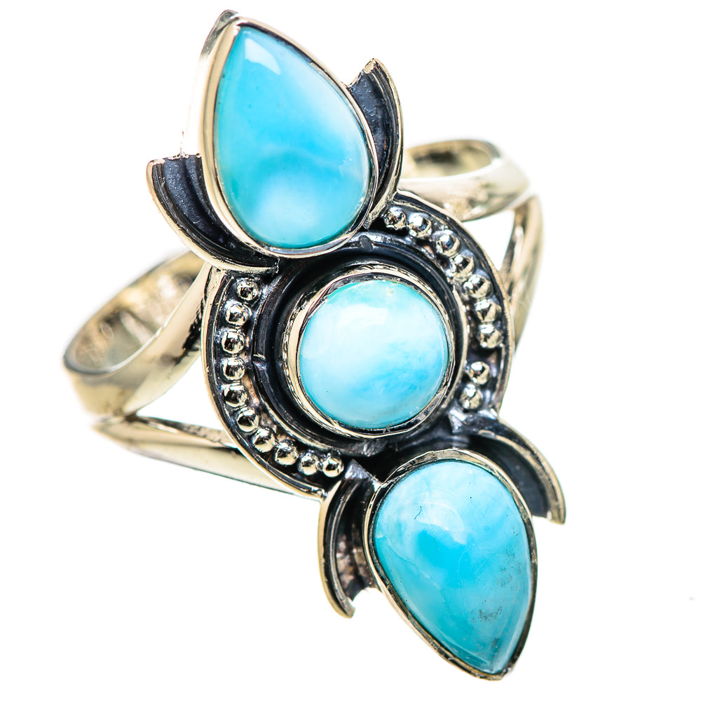 Larimar Rings handcrafted by Anasilvercos - RING132820 - Photo 2