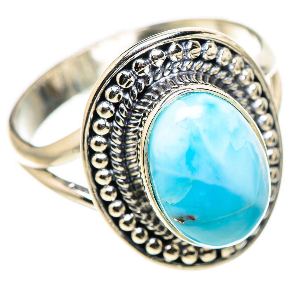 Larimar Rings handcrafted by Anasilvercos - RING132823 - Photo 2