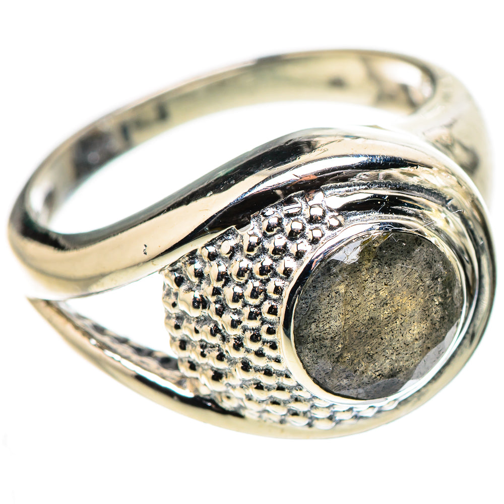 Labradorite Rings handcrafted by Anasilvercos - RING132828 - Photo 2