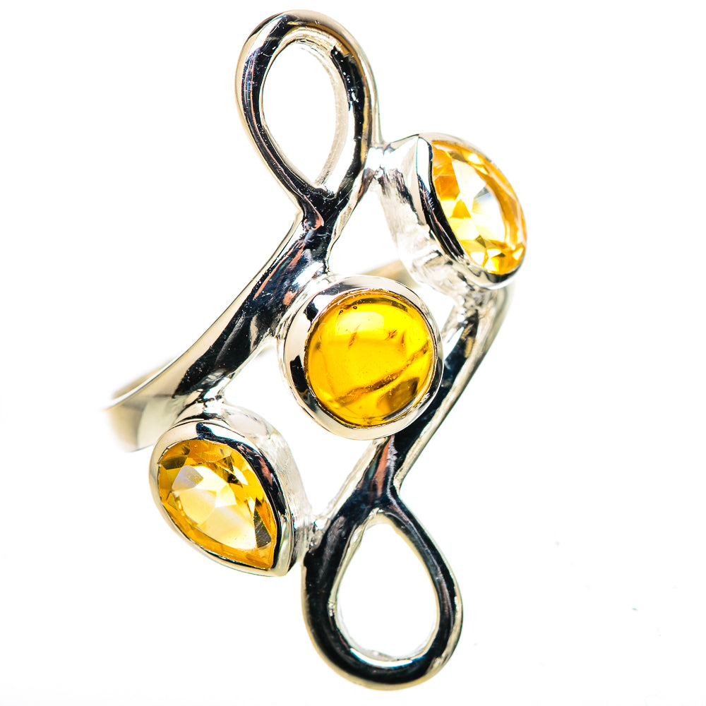 Citrine Rings handcrafted by Anasilvercos - RING132831 - Photo 2