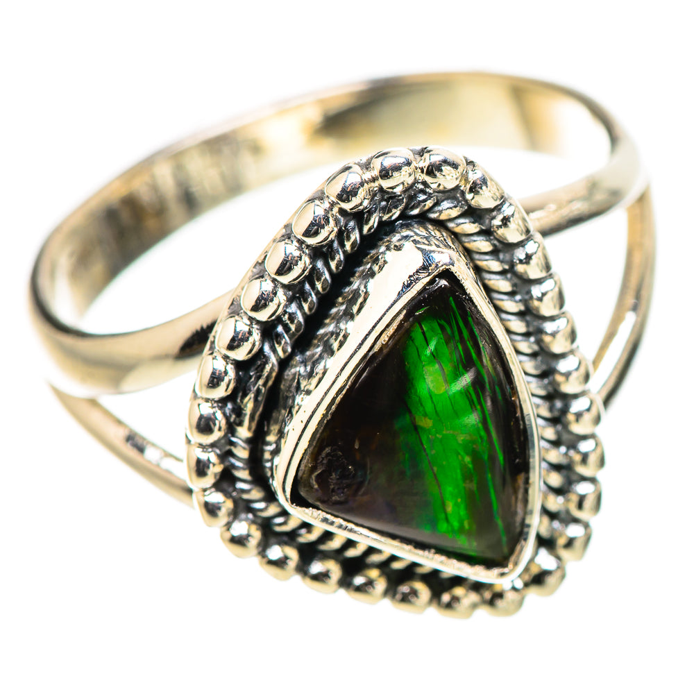 Chrome Diopside Rings handcrafted by Anasilvercos - RING132855 - Photo 2