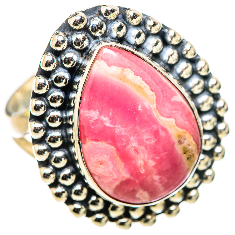 Rhodochrosite Rings handcrafted by Anasilvercos - RING132858 - Photo 2