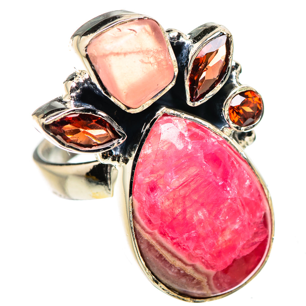 Rhodochrosite Rings handcrafted by Anasilvercos - RING132859 - Photo 2