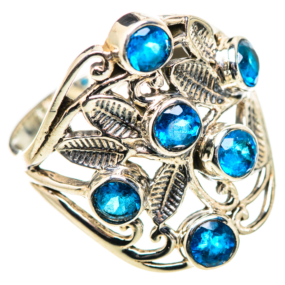 Swiss Blue Topaz Rings handcrafted by Anasilvercos - RING132870 - Photo 2