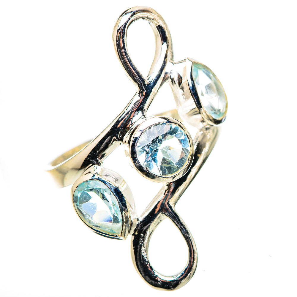 Blue Topaz Rings handcrafted by Anasilvercos - RING132874 - Photo 2