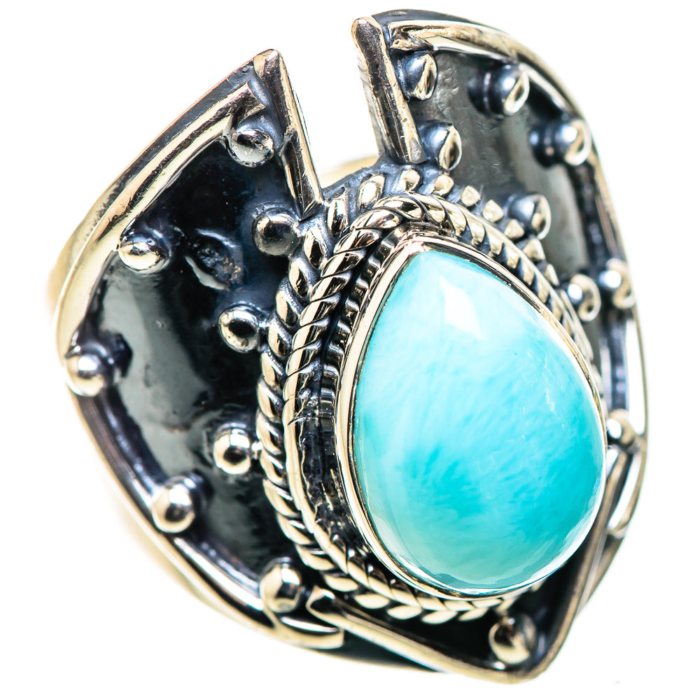 Larimar Rings handcrafted by Anasilvercos - RING132875 - Photo 2