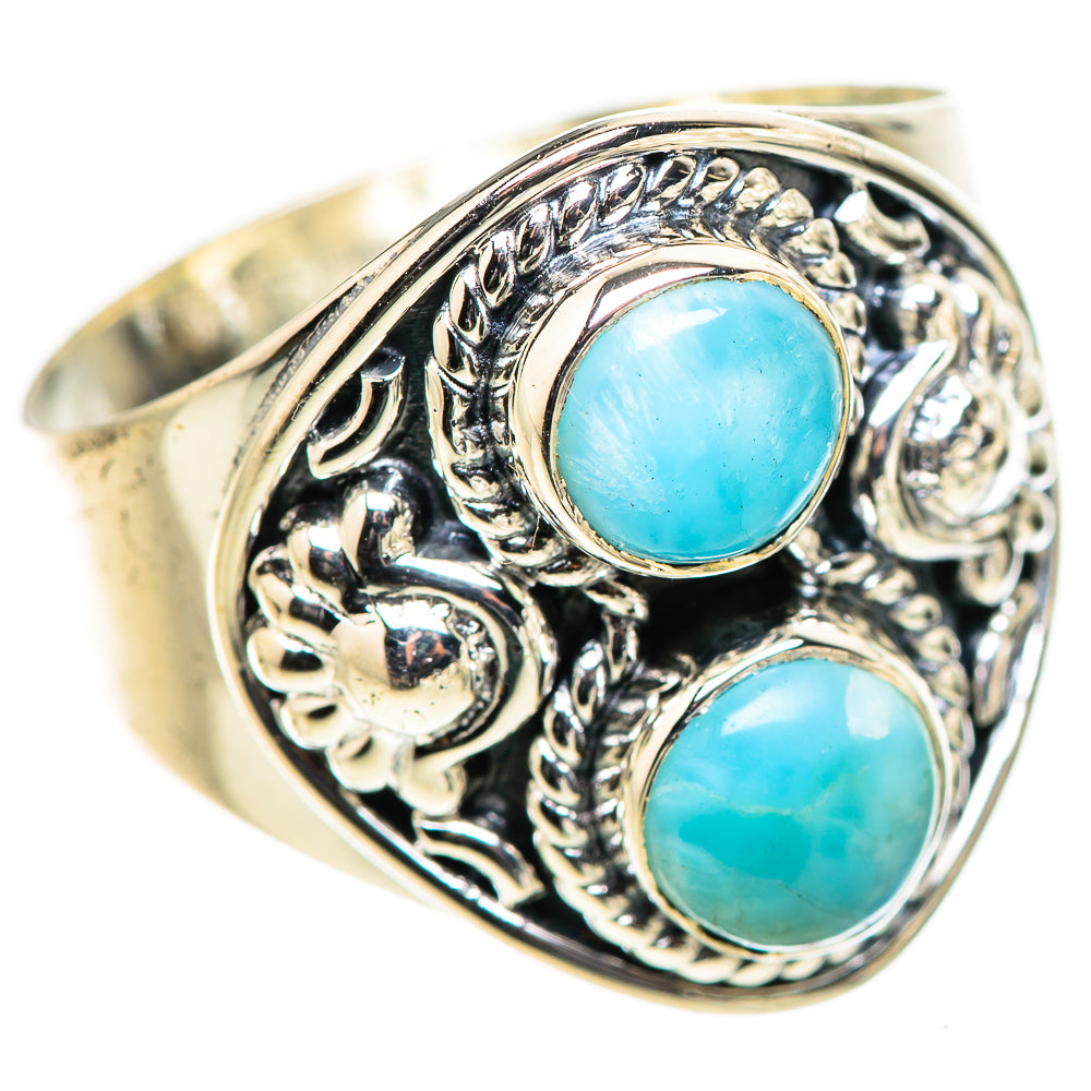 Larimar Rings handcrafted by Anasilvercos - RING132876 - Photo 2