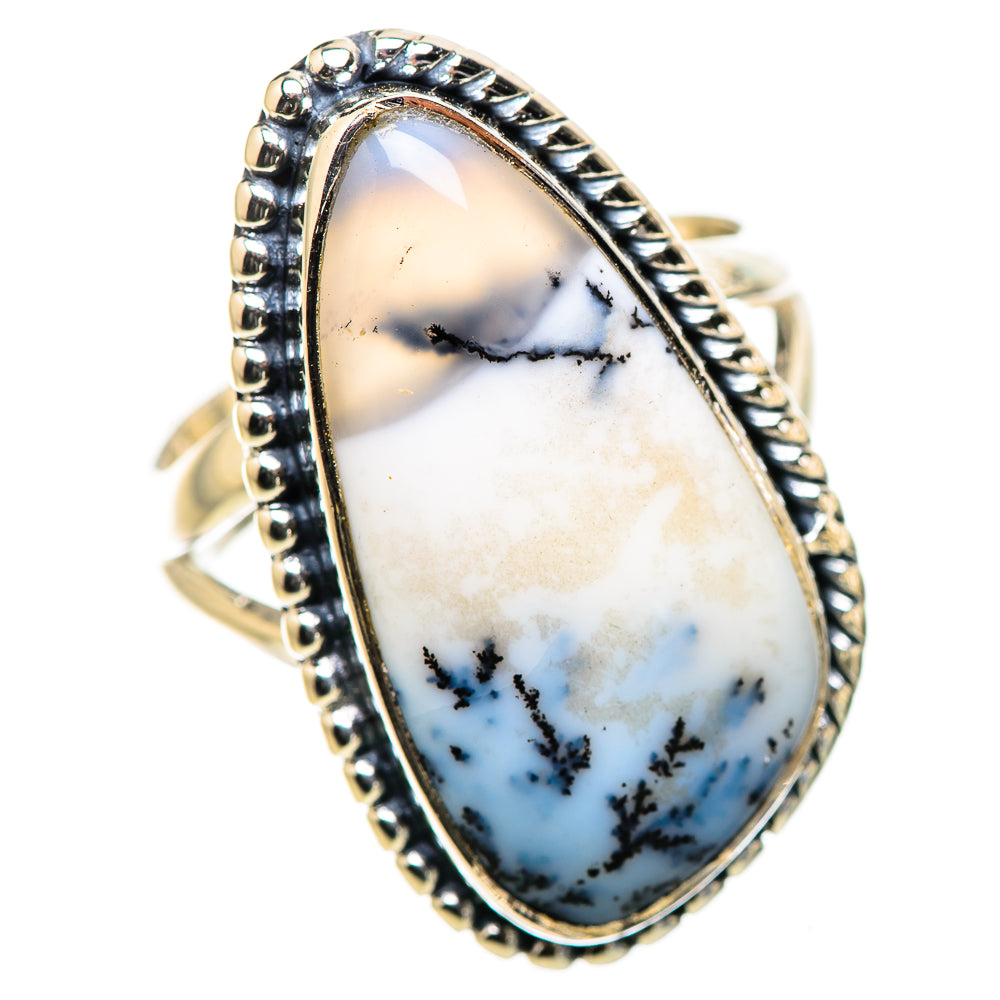 Dendritic Opal Rings handcrafted by Anasilvercos - RING132916 - Photo 2