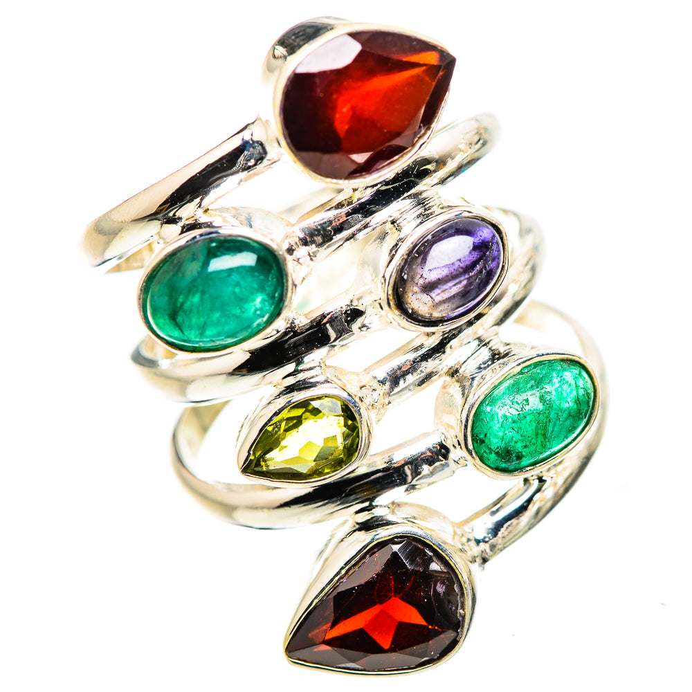 Garnet Rings handcrafted by Anasilvercos - RING132919 - Photo 2