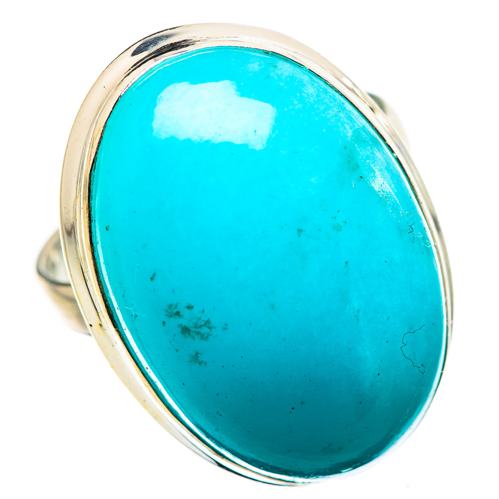 Peruvian Amazonite Rings handcrafted by Anasilvercos - RING132925 - Photo 2