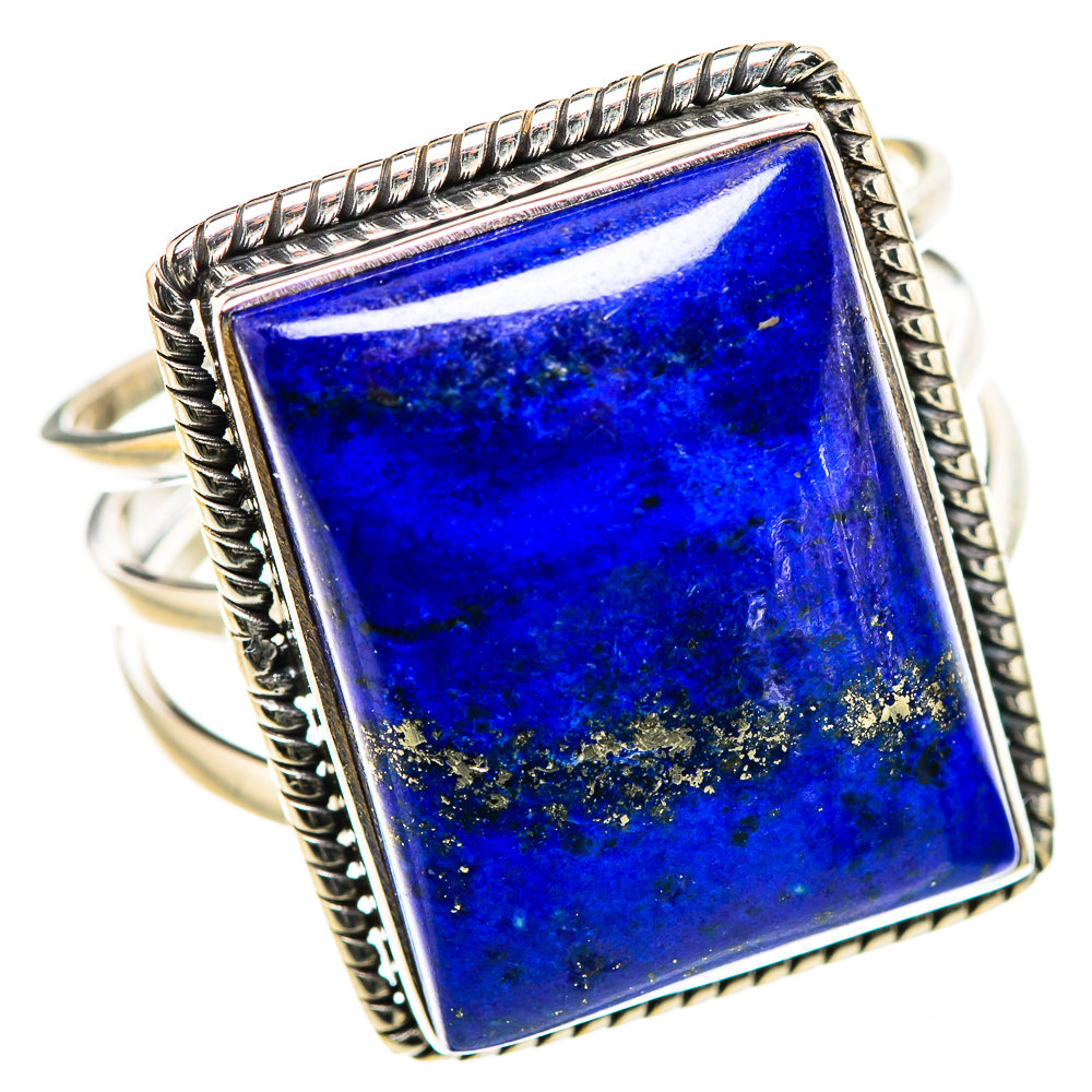 Lapis Lazuli Rings handcrafted by Anasilvercos - RING132928 - Photo 2