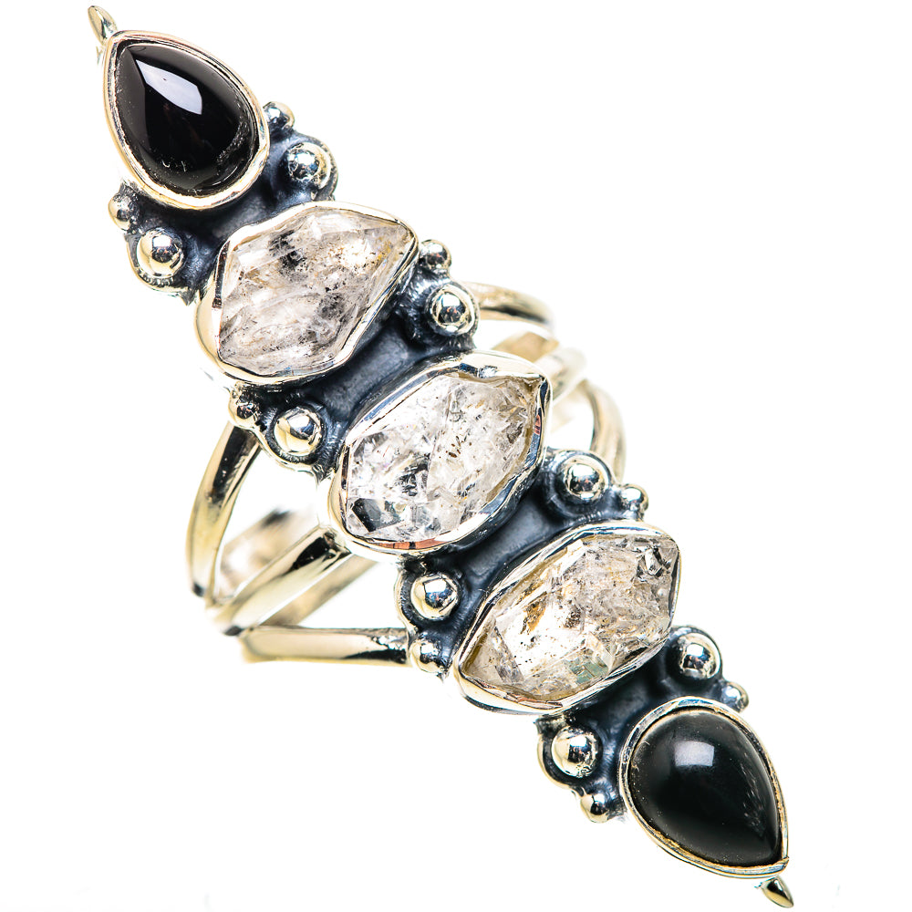 Herkimer Diamond Rings handcrafted by Anasilvercos - RING132947 - Photo 2