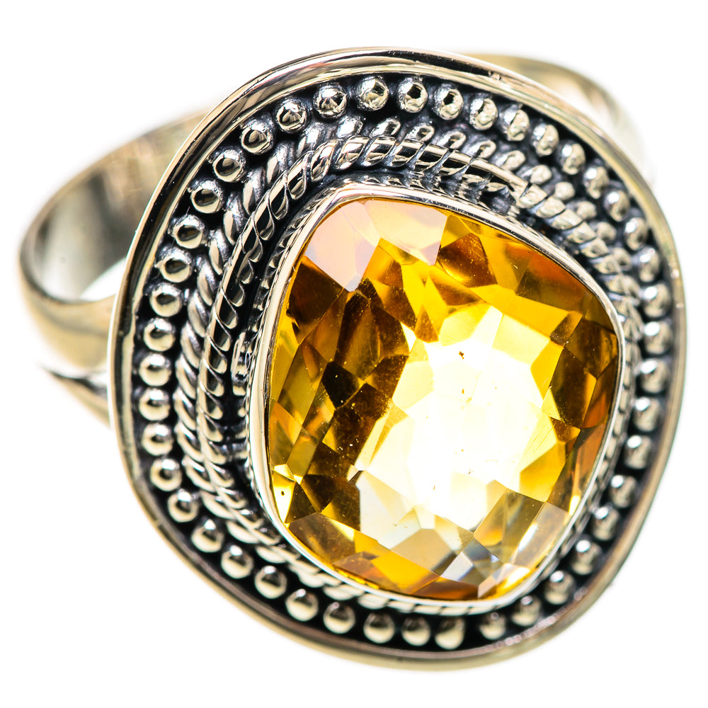 Citrine Rings handcrafted by Anasilvercos - RING132973 - Photo 2